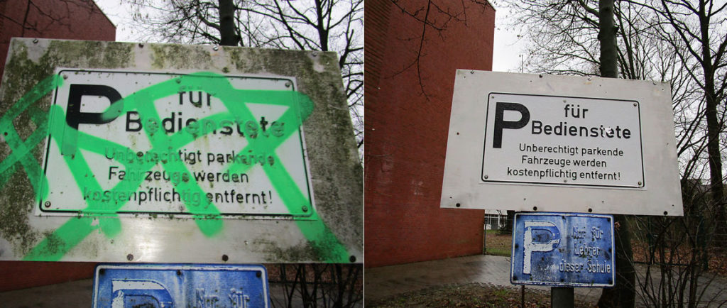 Graffitientfernung Bremen Oldenburg Denkmalpflege 04