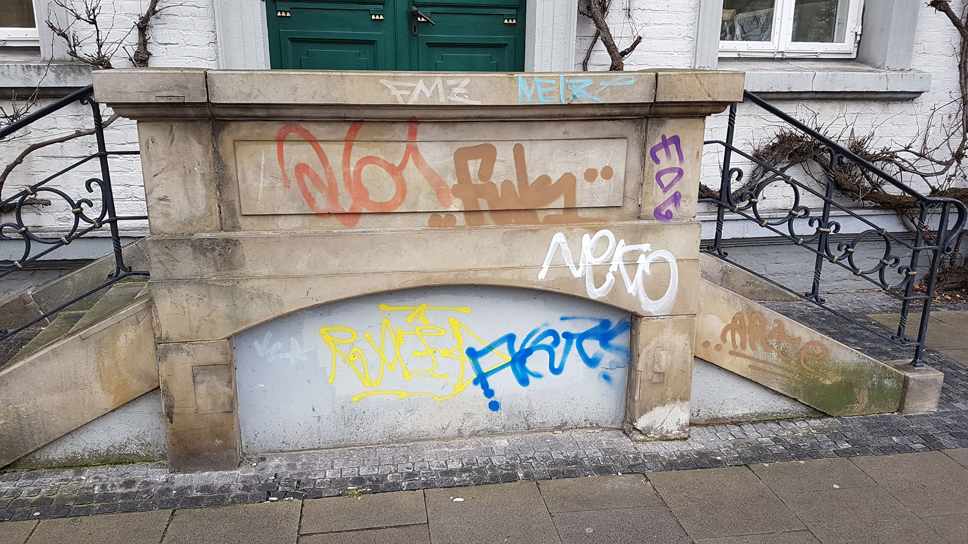 Graffitientfernung Oldenburg Bremen 003